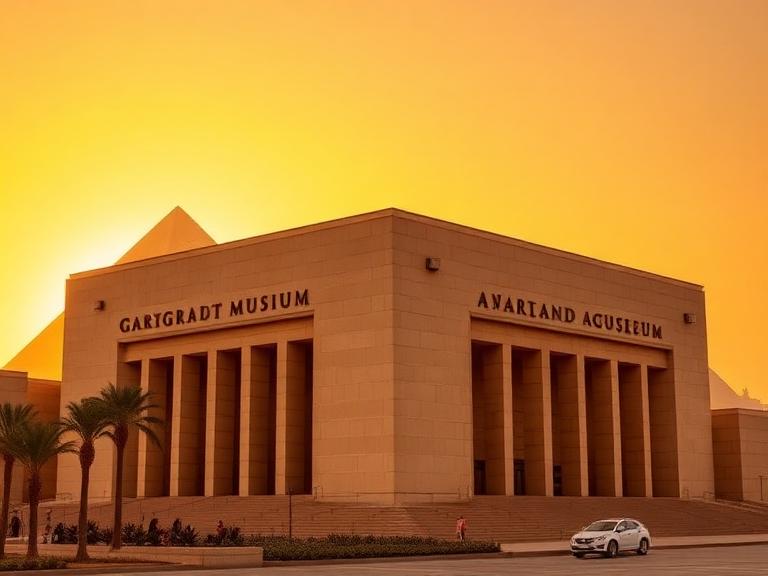 Cairo + Grand Egyptian Museum (Bus)
